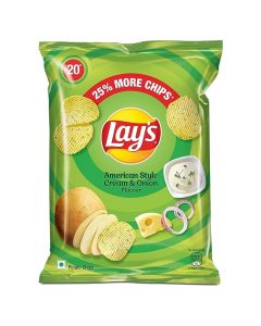Lays American Style Cream & Onion Potato Chips