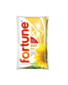 Fortune Sunlite Sunflower Refined Oil Pouch