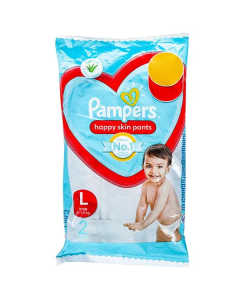 Pampers Happy Skin Diapers Pants L (9-14 Kg)