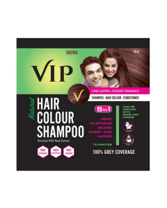 VIP Hair Colour Shampoo Brown