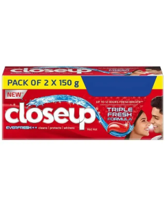 Closeup Triple Fresh Formula Toothpaste - 150 g