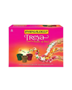 Mangaldeep Treya 3-In-1 Sambrani