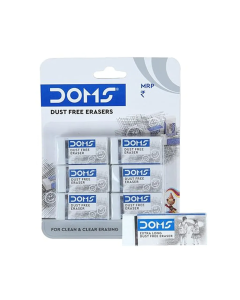 Doms Dust Free Eraser Blister