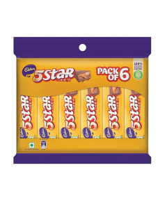 Cadbury 5 Star Kitted Pack of 6