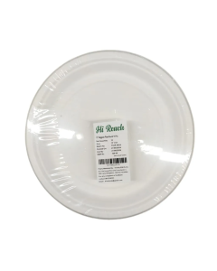 Hi-Reach Bagasse Round Plate - 10 inch