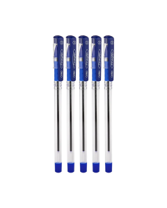 Cello Finegrip Ball Pen 5 Pc Pack - Blue