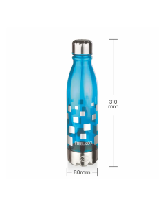 Jai Pet Steel Cool Plastic Water Bottle