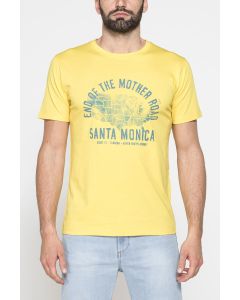 MEN'S CREW NECK T-SHIRT WITH GRAPHIC PRINTS