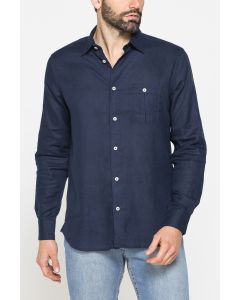 MEN'S LONG SLEEVE LINEN AND LYOCELL SHIRT